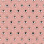 furn. Theia Blush Pink Abstract Eyes Foiled Wallpaper Sample