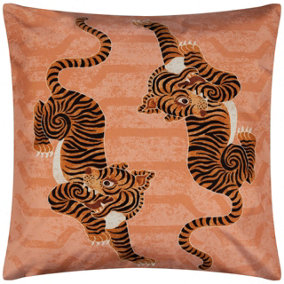 furn. Tibetan Tiger UV & Water Resistant Outdoor Polyester Filled Cushion