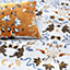 furn. Tiger Fish Botanical Reversible Duvet Cover Set