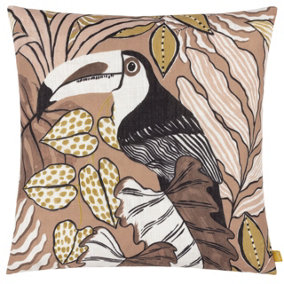 furn. Tocorico Toucan Tropical Feather Filled Cushion