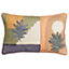 furn. Tulna Embroidered 100% Cotton Polyester Filled Cushion