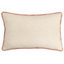 furn. Tulna Embroidered 100% Cotton Polyester Filled Cushion