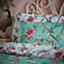 furn. Vintage Chinoiserie Floral Reversible Duvet Cover Set