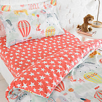 furn. Vintage Circus Printed Toddler Fitted Bed Sheet