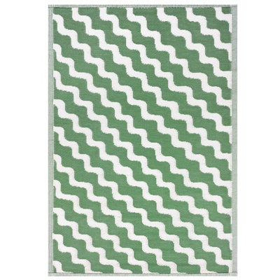 furn. Wave Outdoor/Indoor 100% Recycled Rug