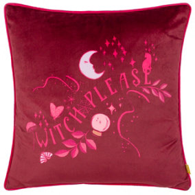 furn. Witch Please Velvet Feather Filled Cushion