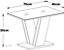 Furneo Glass Coffee Side Table White Modern Living Room Furniture