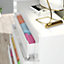 Furneo Modern White 4 Drawer Chest of Drawers Cabinet Storage Matt & High Gloss Clifton17