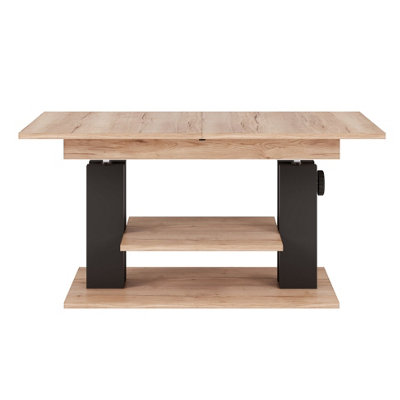 Furneo Moduvo, Oak Halifax effect, Extending Coffee table to