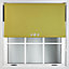 FURNISHED Blackout Roller Blinds with Triple Round Eyelets & Metal Fittings - Green (W)205cm (L)210cm
