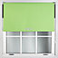 FURNISHED Blackout Roller Blinds with Triple Round Eyelets & Metal Fittings - Lime Green (W)235cm (L)210cm