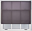 FURNISHED Daylight Roller Blinds - Dark Grey Trimmable Blind for Windows and Doors (W)225cm (L)165cm