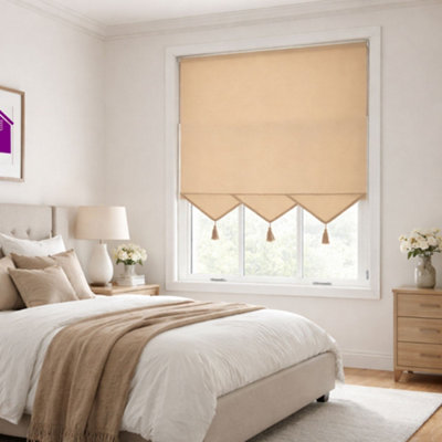 Furnished Luxury Daylight Roller Blinds with Triangle Edge, Trimmable ...