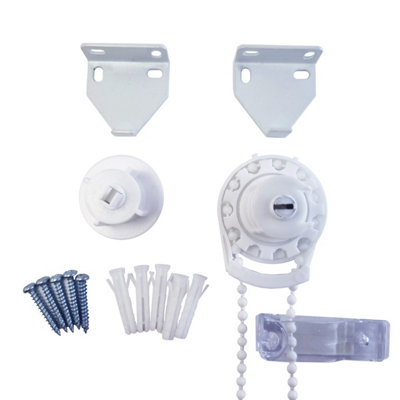 Furnished Luxury Linen Roller Blinds With Triangle Edge And Metal Fittings Trimmable Cappuccino W 90cm X L 165cm