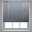 FURNISHED PVC Venetian Blinds - Grey 25mm Slats Trimmable Blinds for Windows and Doors  (W)65cm (L)210cm