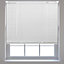 FURNISHED PVC Venetian Blinds - White 25mm Slats Trimmable Blinds for Windows and Doors  (W)110cm (L)210cm
