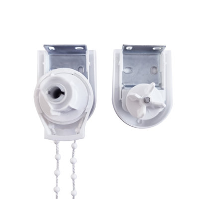 Furnished Roller Blind Fittings Replacement Repair Kit - Durable Easy Fit Child Safe - Spare Set for 25mm Roller Blinds