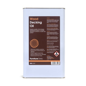 Furniture Clinic Clear Decking Oil, 5L