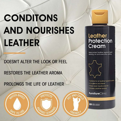Furniture Clinic Leather Protection Cream, 250ml