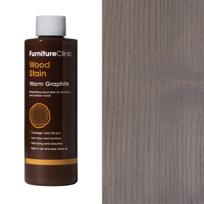Furniture Clinic Wood Stain Warm Graphite, 250ml