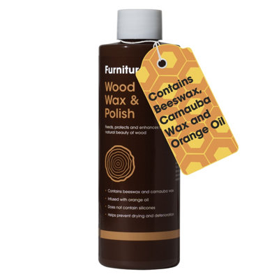 Furniture Clinic Wood Wax & Wood Polish, 250ml