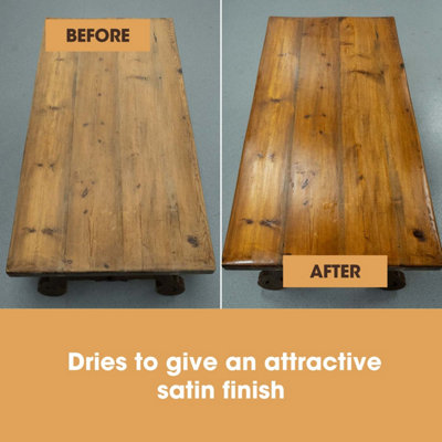 Furniture Clinic Wood Wax & Wood Polish, 250ml