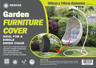 Furniture Cover MFC067MAL 110Cm Diax180Cm Swing Chair Cover Cover With Ties
