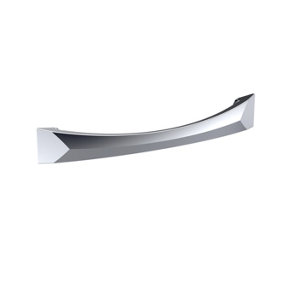 Furniture Handle D Shape Bow Handle, 152mm (128mm Centres) - Satin Nickel - Balterley