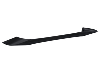 Furniture Handle D Shape Handle, 253mm (224mm Centres) - Matt Black