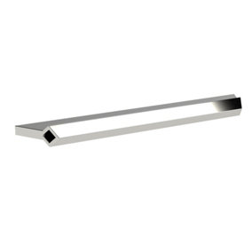 Furniture Handle Profile Handle, 176mm (160mm Centres) - Chrome - Balterley