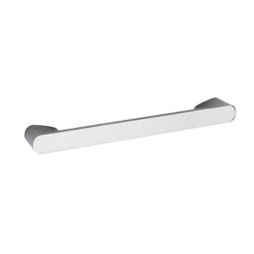 Furniture Handle Rounded D Shape Handle, 215mm (160mm Centres) - Chrome - Balterley