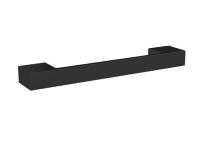 Furniture Handle Square D Shape Handle, 152mm (128mm Centres) - Matt Black - Balterley