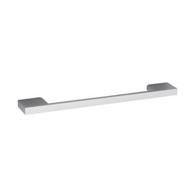 Furniture Handle Square D Shape Handle, 191mm (160mm Centres) - Chrome - Balterley