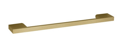 Furniture Handle Square D Shape Handle, 223mm (192mm Centres) - Brushed ...