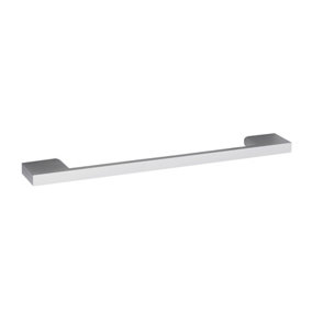 Furniture Handle Square D Shape Handle, 223mm (192mm Centres) - Chrome - Balterley