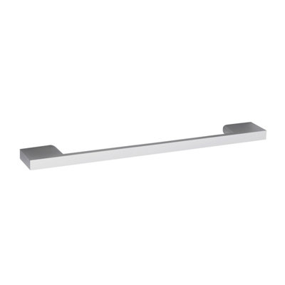 Furniture Handle Square D Shape Handle, 223mm (192mm Centres) - Chrome