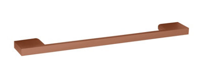 Furniture Handle Square D Shape Handle, 223mm (192mm Centres) - Copper - Balterley