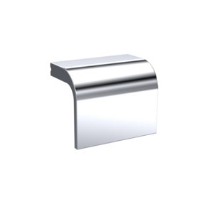 Furniture Handle Square Drop Handle, 40mm (32mm Centres) - Chrome - Balterley