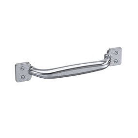 Furniture Handle Strap Handle, 126mm (96mm Centres) - Brushed Nickel - Balterley