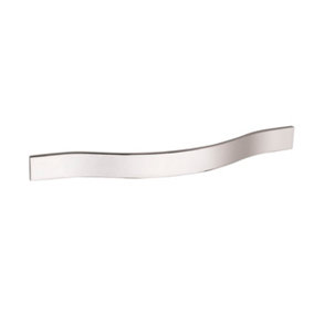 Furniture Handle Strap Handle, 192mm (128mm Centres) - Chrome - Balterley