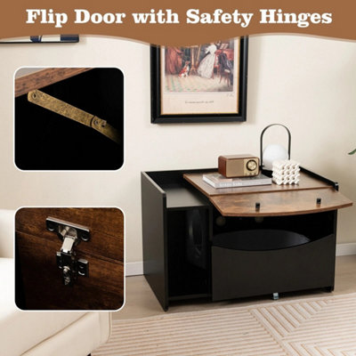 Furniture Kitty Hidden Washroom Pull-out Drawer Large Cat