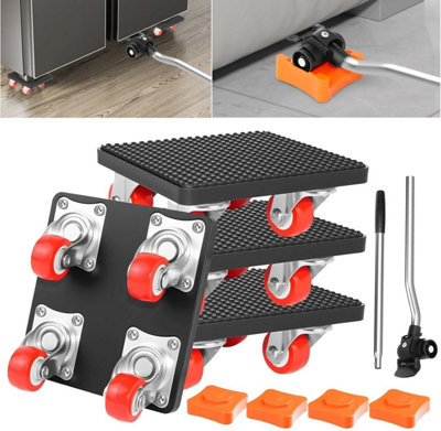 Furniture Moving Wheels Set, Heavy Duty Furniture Mover and Lifter Tool ...