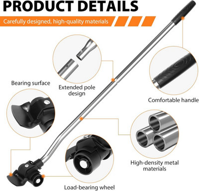 Furniture Moving Wheels Set, Heavy Duty Furniture Mover and Lifter Tool ...