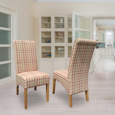 Tartan dining room online chairs