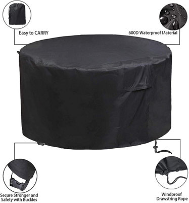 B&q garden table online covers