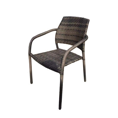 Bali rattan deals effect stacking chair