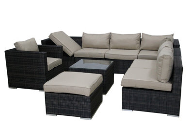 8 seater corner online sofa recliner