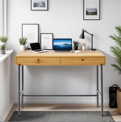 Furniture Outlet, Bergen Oak Dressing Table.