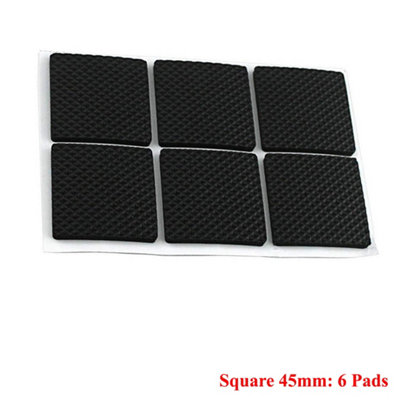 Furniture Pad Floor Protector for Chairs Self Adhesive Non-Slip Felt Pad, 45mm, 2 Set