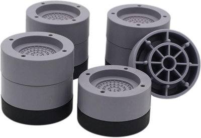 Furniture riser 2 inches approx. 5.1 cm 4 piece set Round bed riser ...